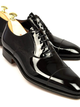 Carmina Patent Leather Oxfords