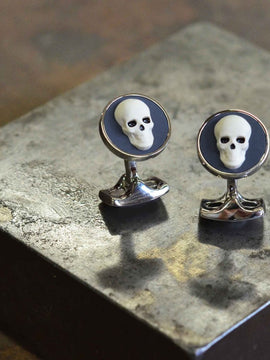 Skull Cameo Cufflinks