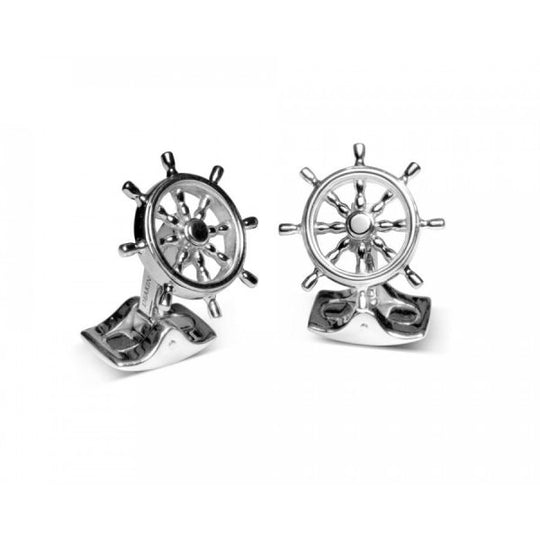 Sterling Silver Racing Car Cufflinks – Christopher Schafer Clothier